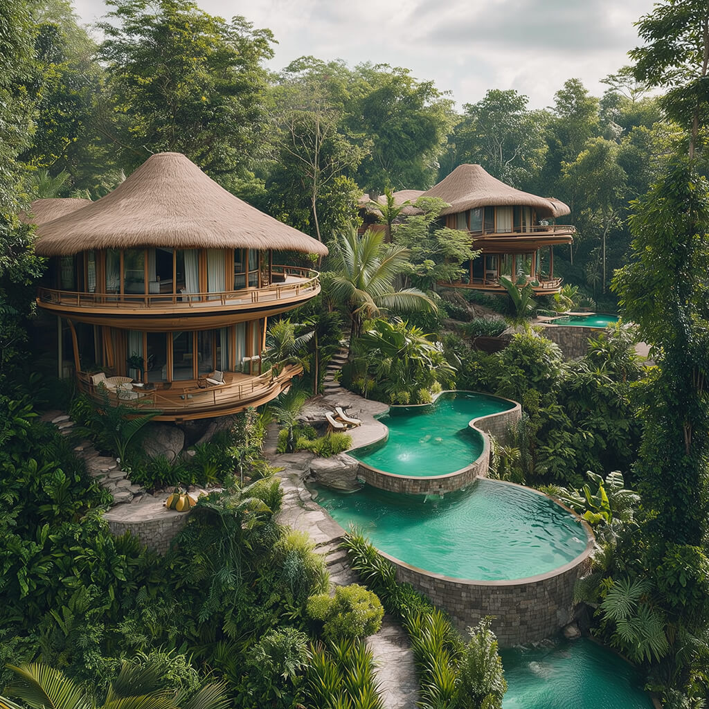 Waterfall-tyfranko_Elegant_beachside_villa_featuring_natural_bamboo_frame_c3c04532-c753-4936-8339-8cdd257efec1